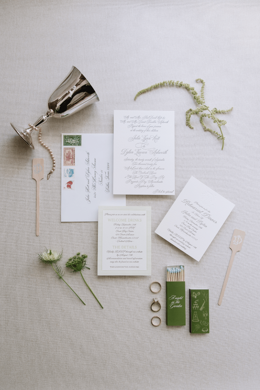 Modern Coastal Romance at Overbrook House