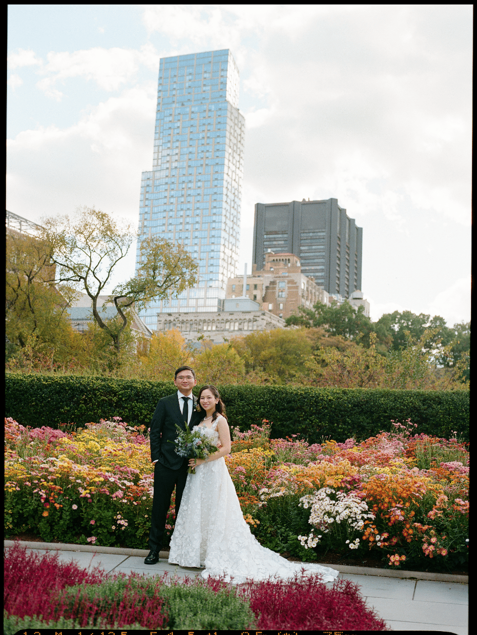 A Grand Library Wedding Wrapped in Autumn Light photo 2