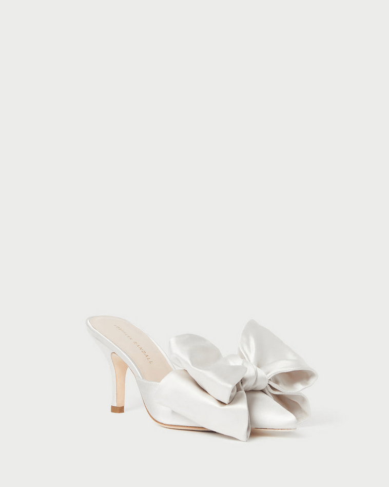 Margot Moiré Bow Mule