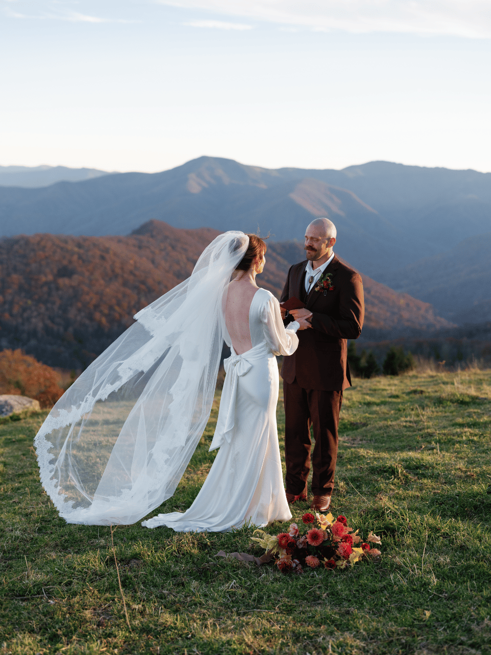 A Wild-Hearted Autumn Elopement in the Smoky Mountains