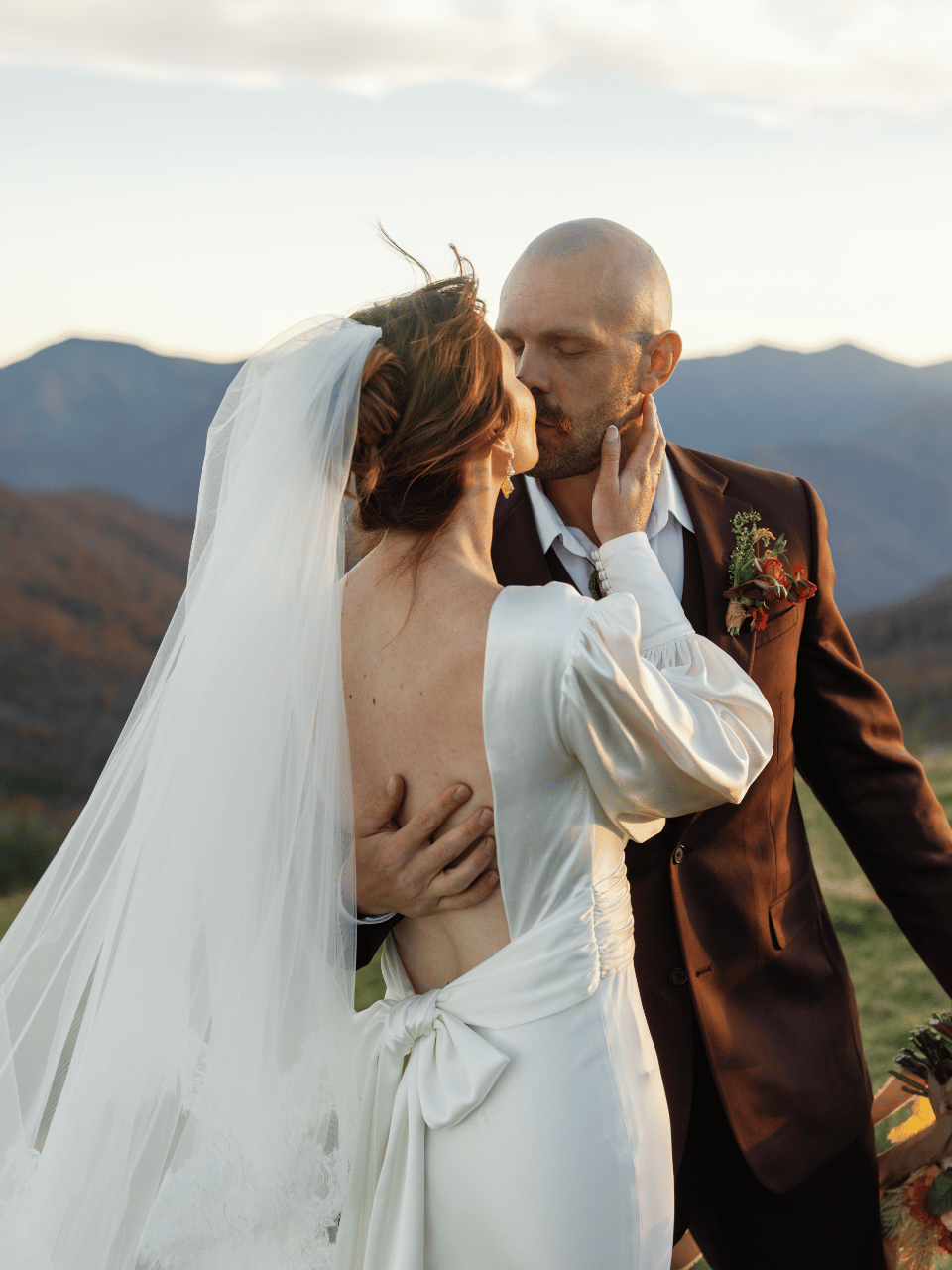 A Wild-Hearted Autumn Elopement in the Smoky Mountains photo 2