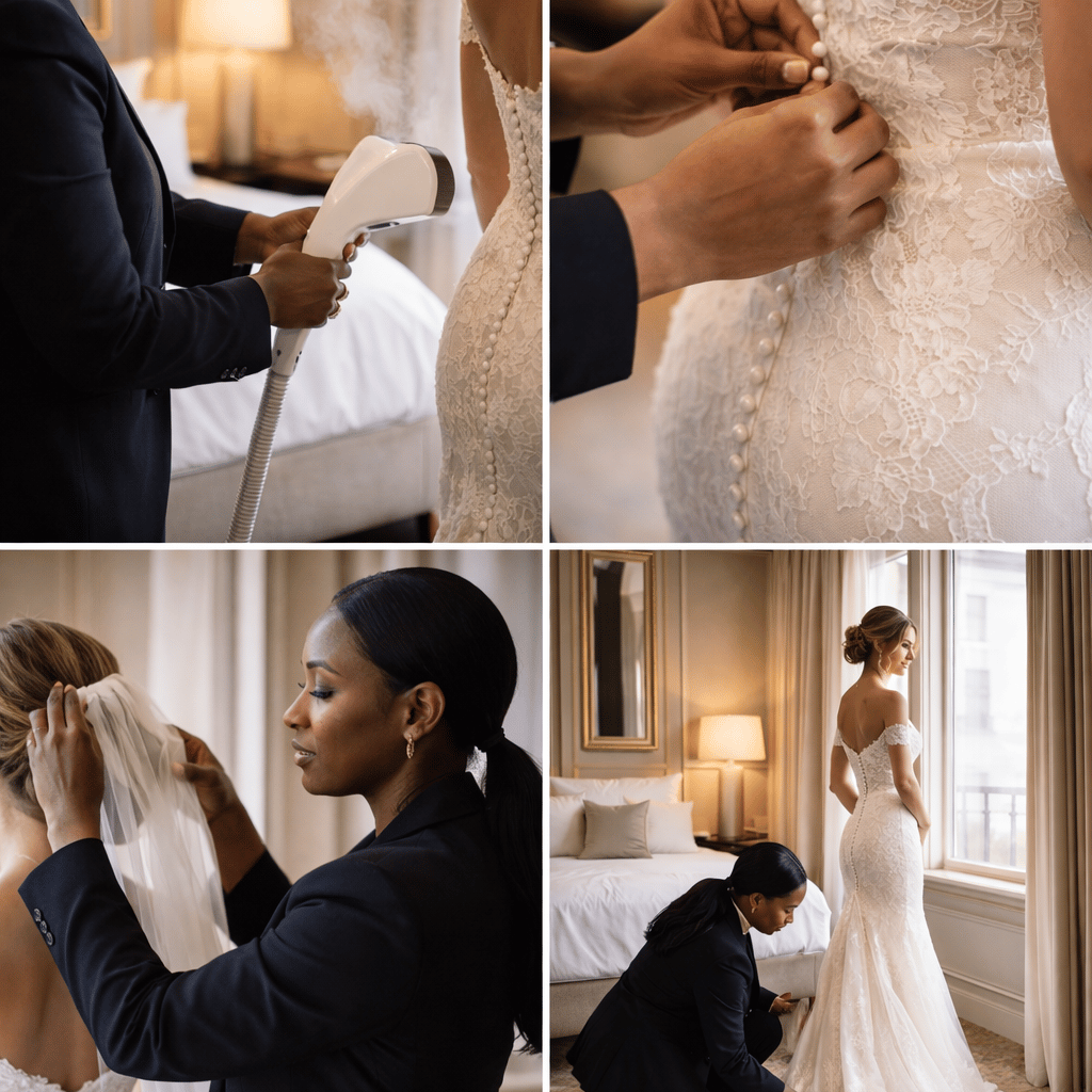 SILVER+SILVER Bridal Dresser and Mobile Steaming Service