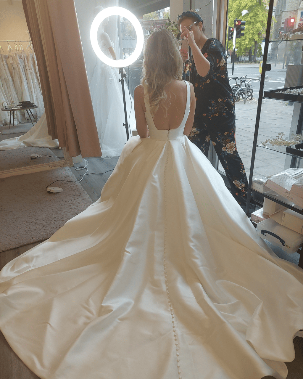 SILVER+SILVER Bridal Dresser and Mobile Steaming Service portfolio 2