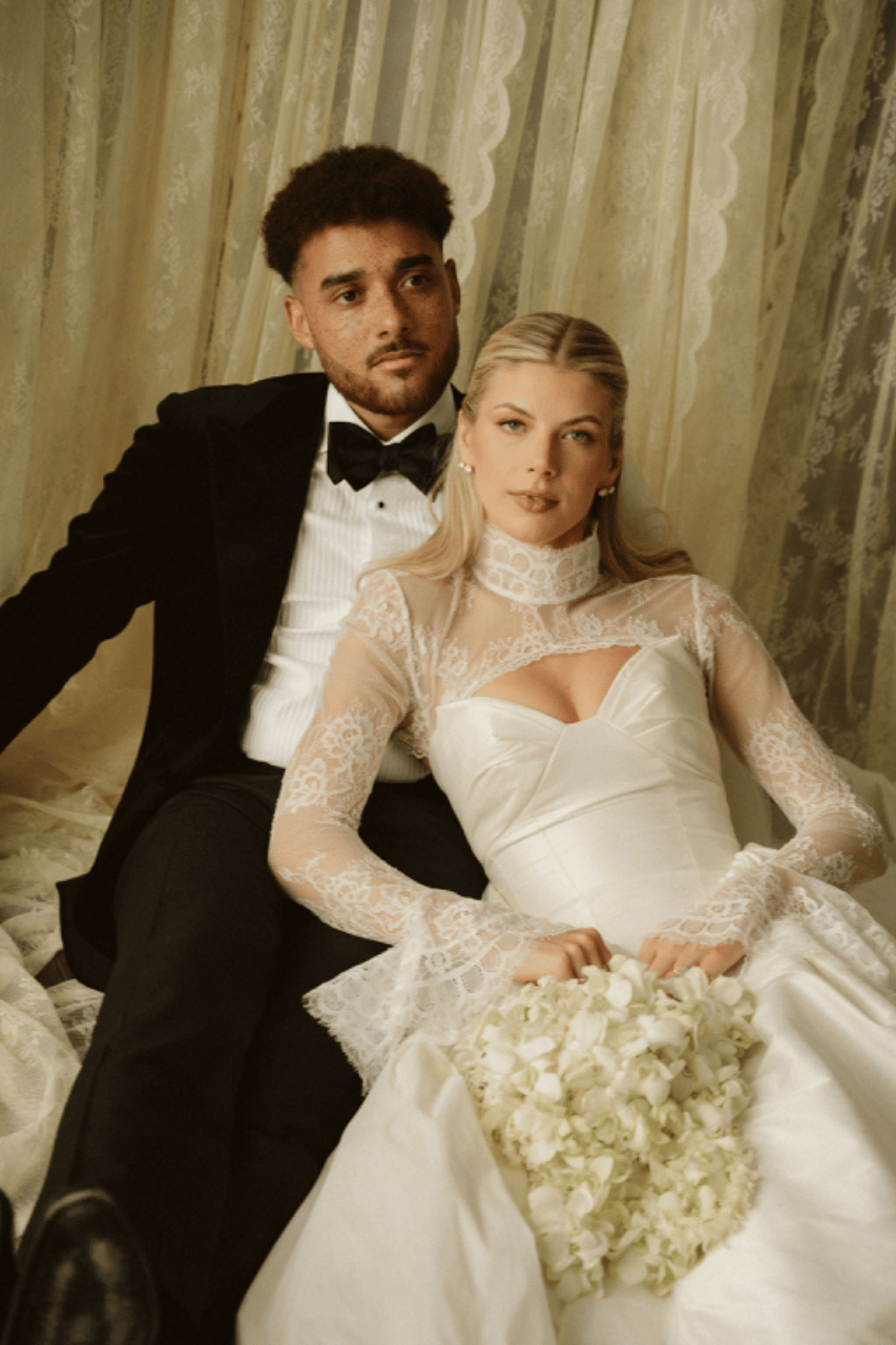 Champagne Drapery & Candlelight: A Study in Modern Romance
