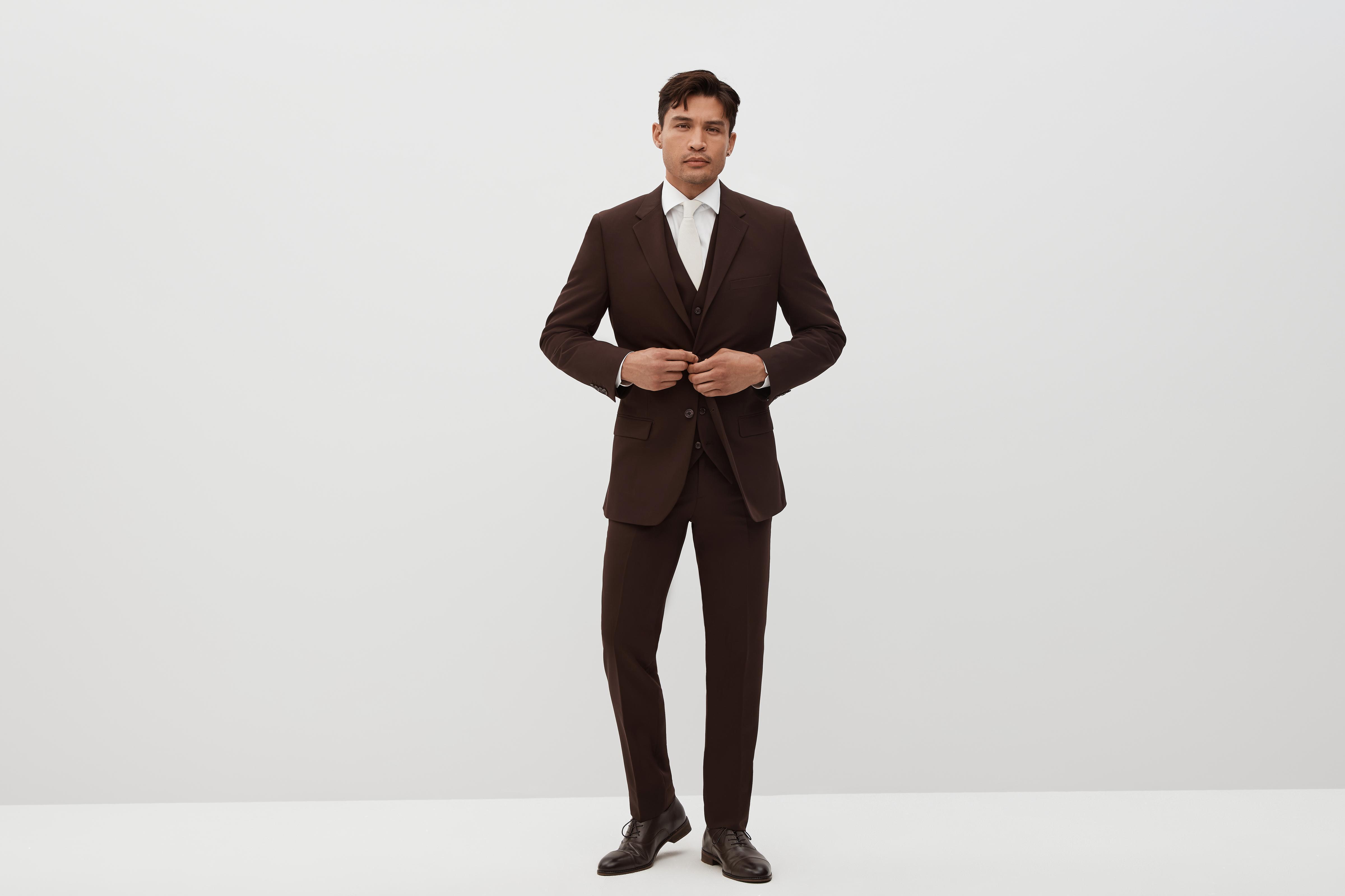 Men's Brown Suit