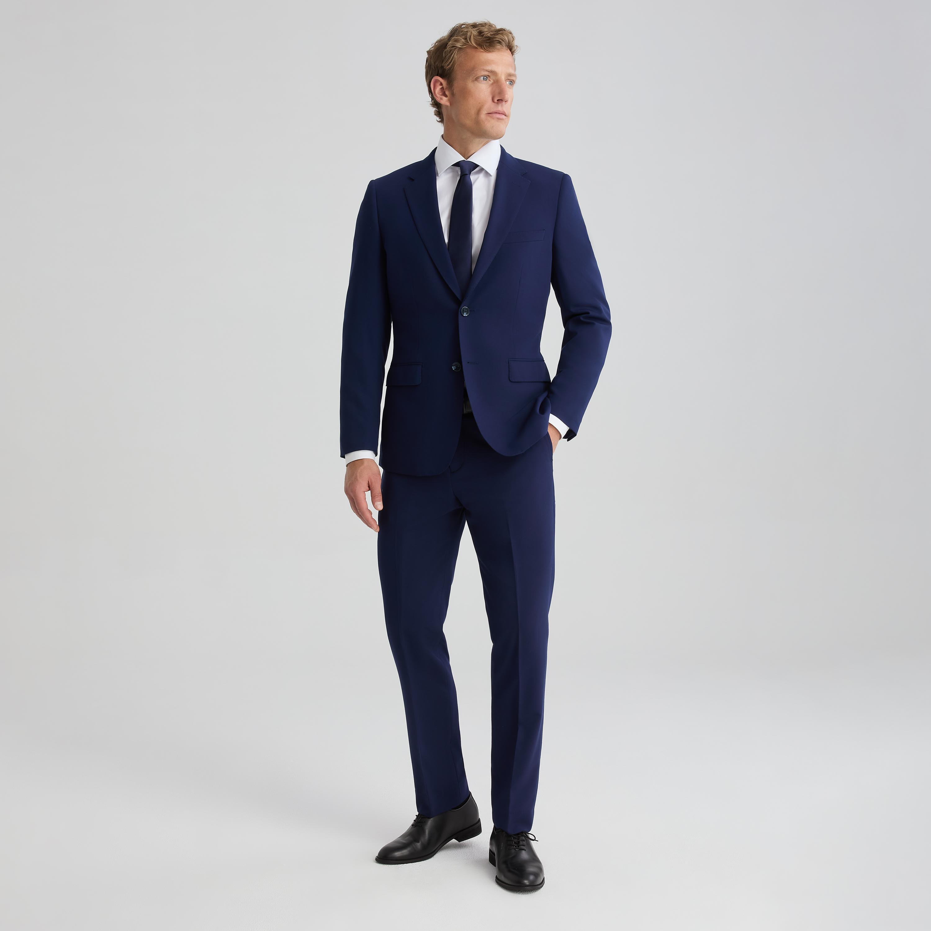Men's Brilliant Blue Suit