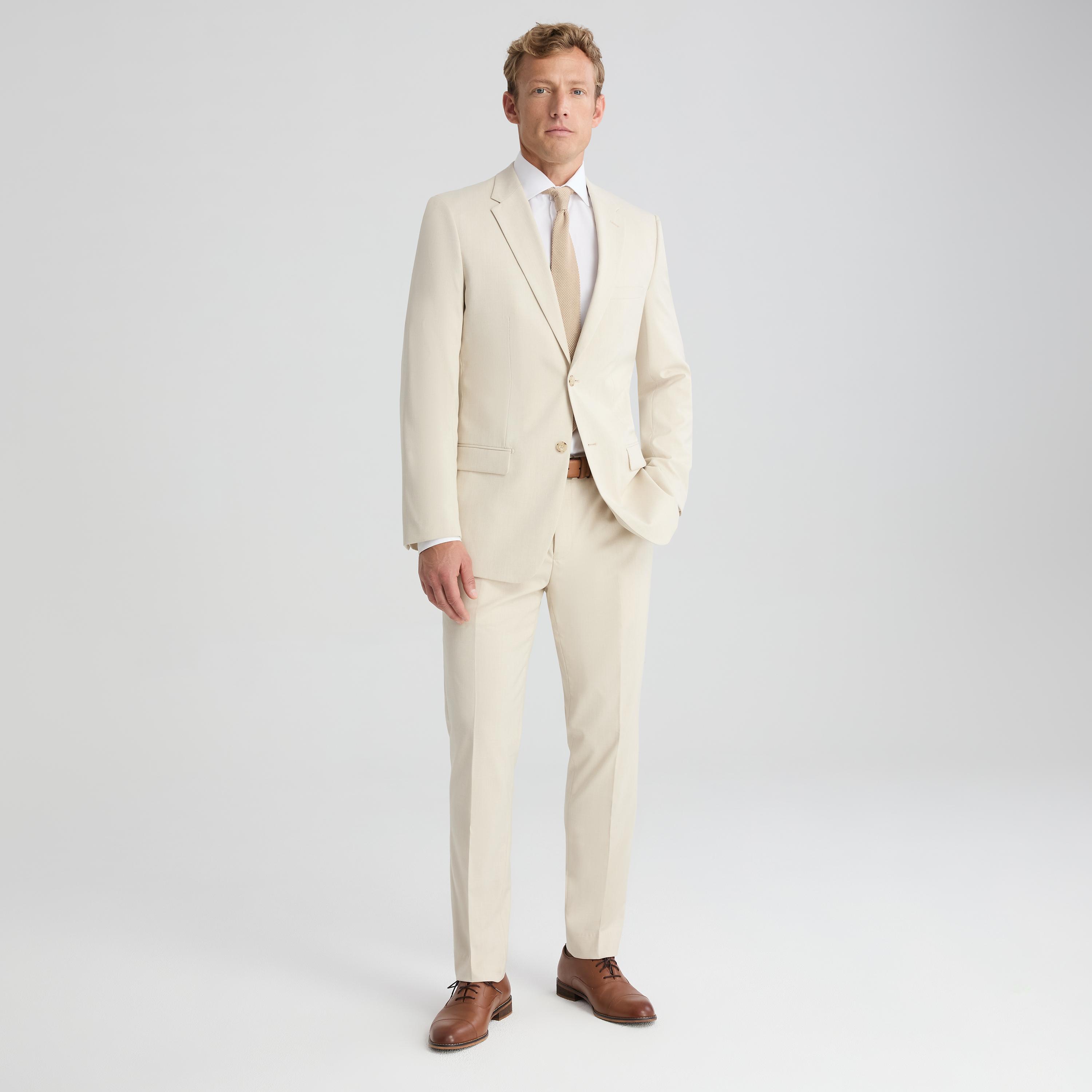 Men's Tan Suit