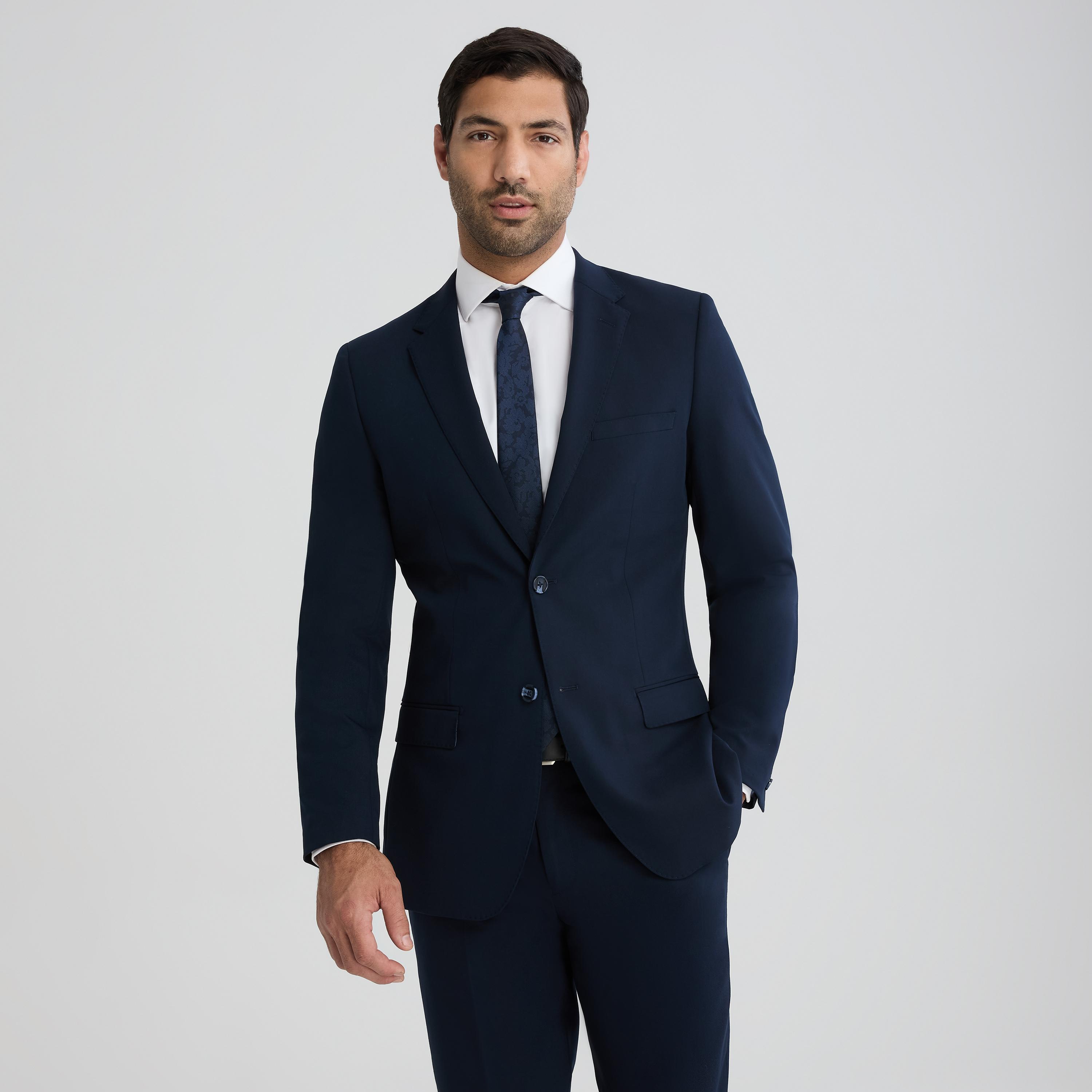 Men's Navy Blue Suit