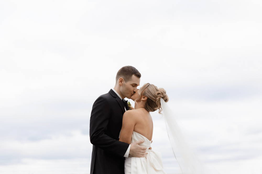bride and groom portraits