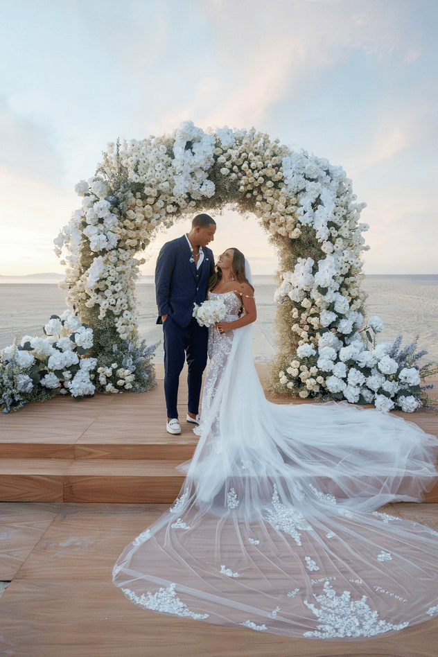 Tatum Bane & Desmond Bane's wedding 7