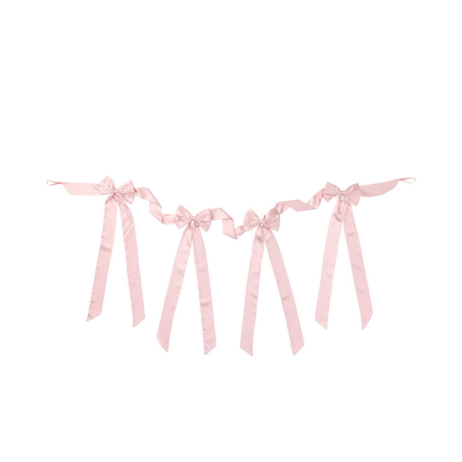 LoveShackFancy Satin Bow Garland