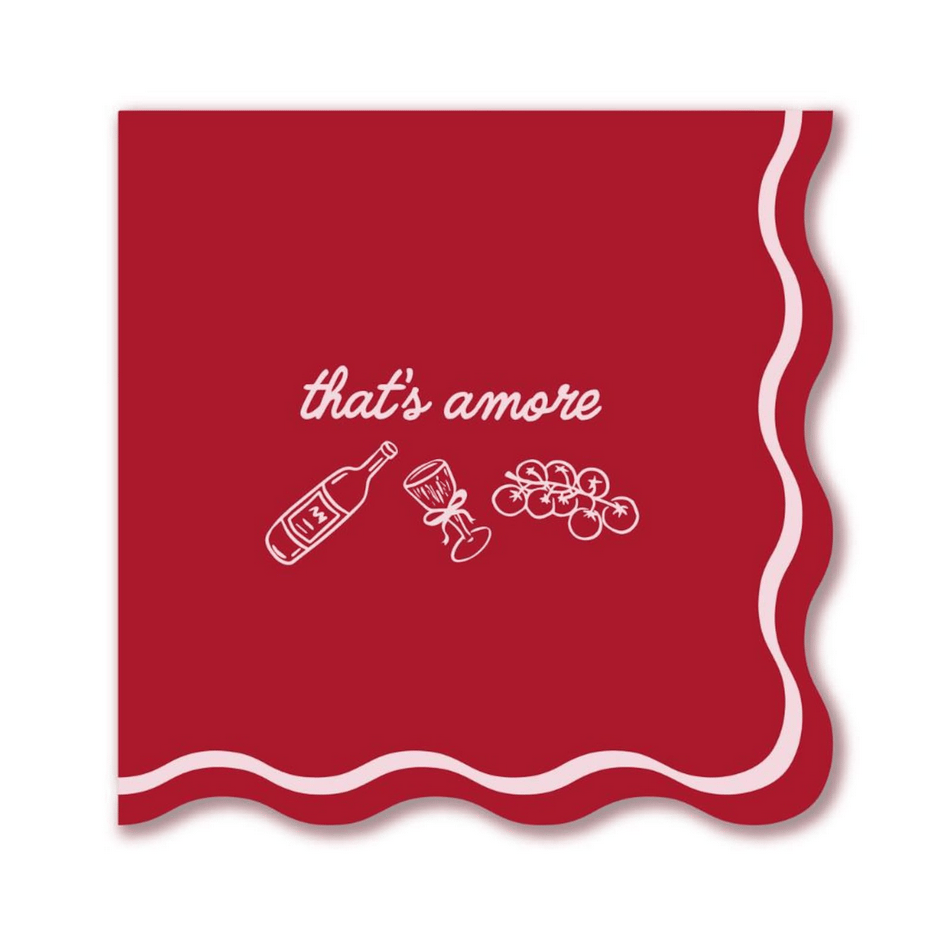 That’s Amore Cocktail Napkins