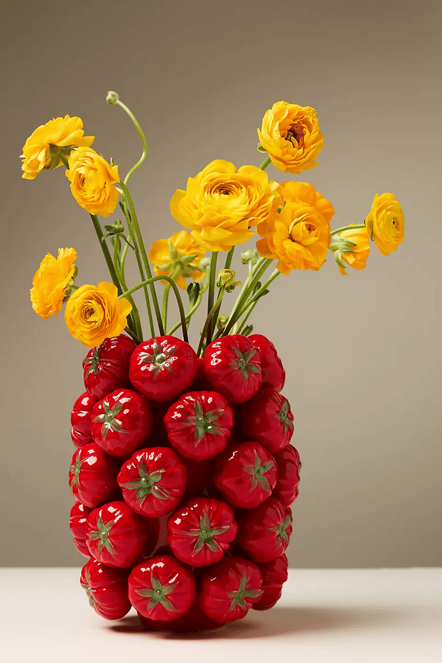 Tomato Garden Vase