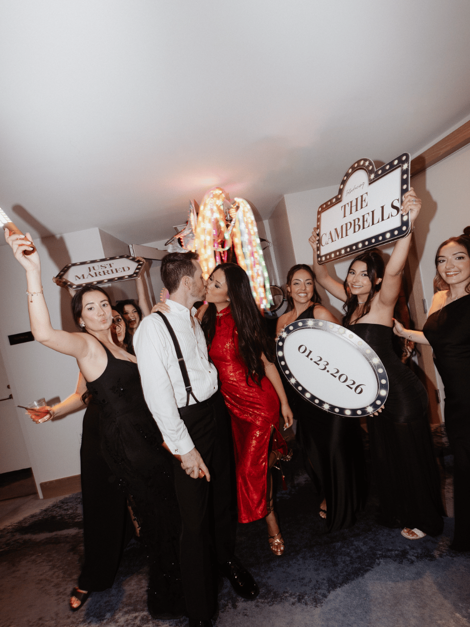 Modern Minimalism Meets Electric Celebration in Florida