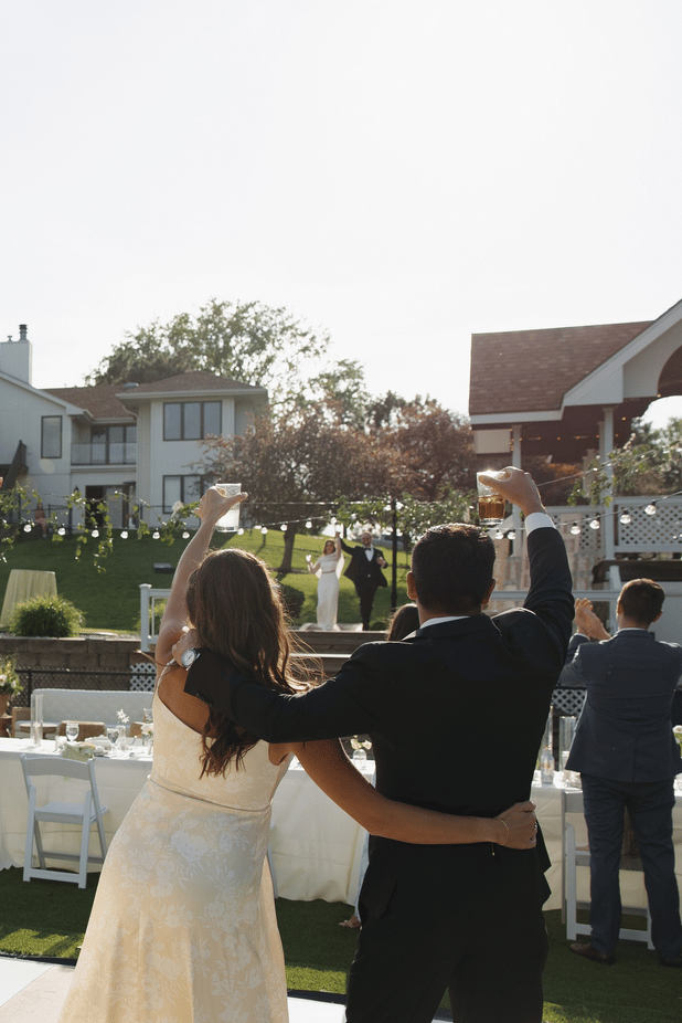A Refined Celebration Wrapped in Seasonal Greenery photo 2