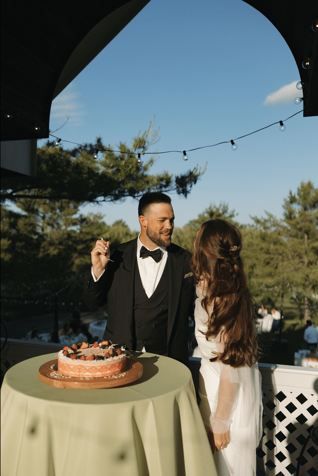 A Refined Celebration Wrapped in Seasonal Greenery photo 5