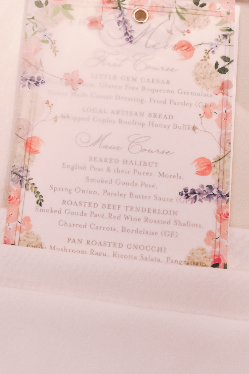 Gaelic Blessings and Garden Blooms in Elegant Union photo 2