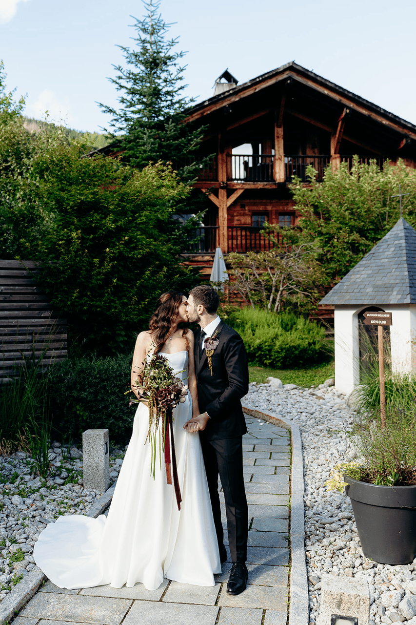 An Artful Celebration Beneath Jagged Alpine Skies photo 2