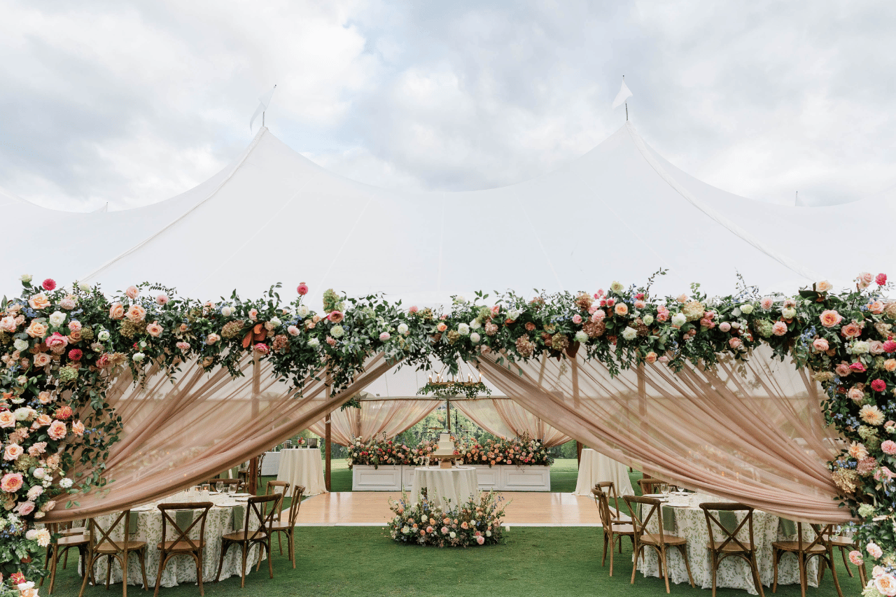 Lake Keowee Shores Reimagined in Floral Opulence