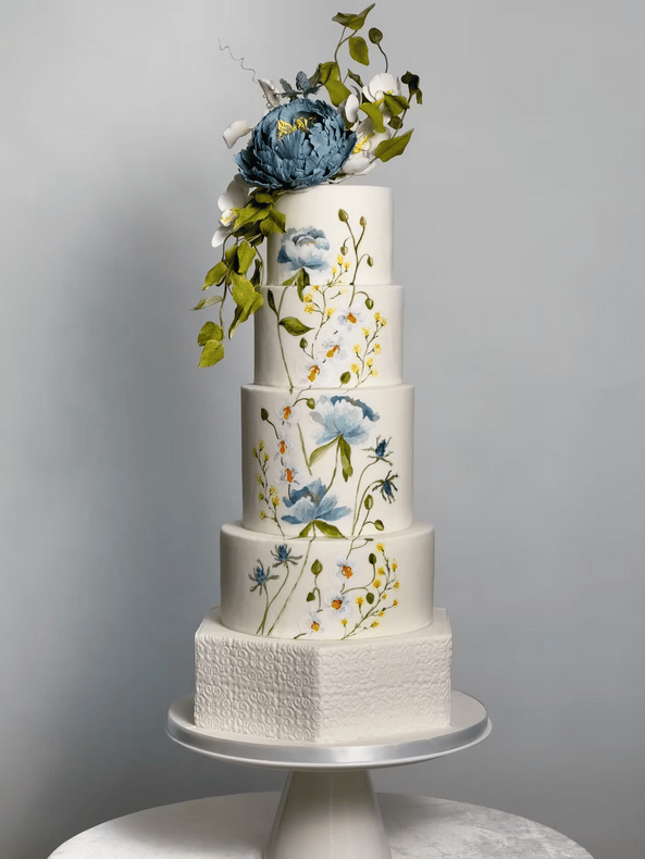 Sugar Flower Cake Design portfolio 1