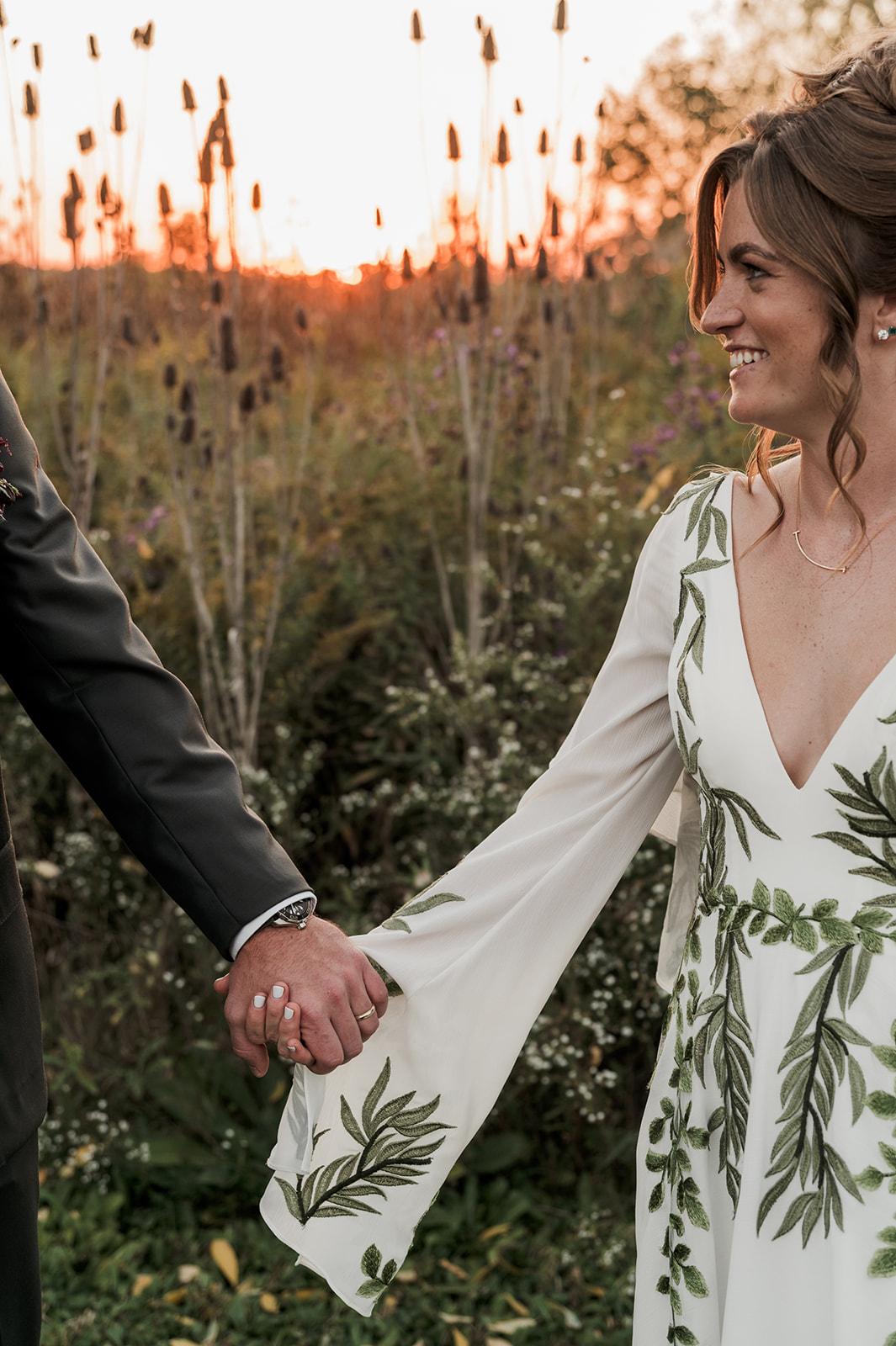 A Boho Fall Wedding at Elawa Farm 10