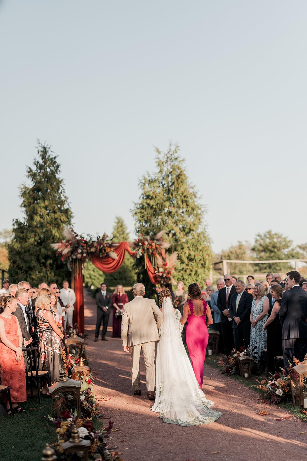 A Boho Fall Wedding at Elawa Farm 11