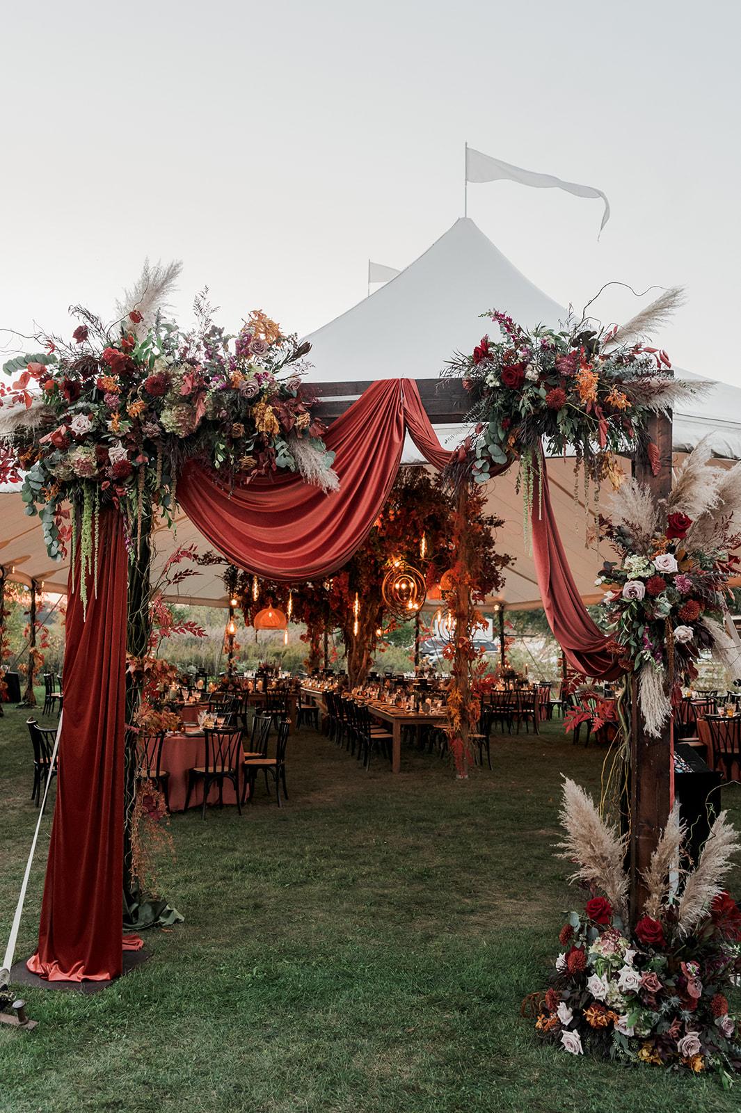 A Boho Fall Wedding at Elawa Farm 25