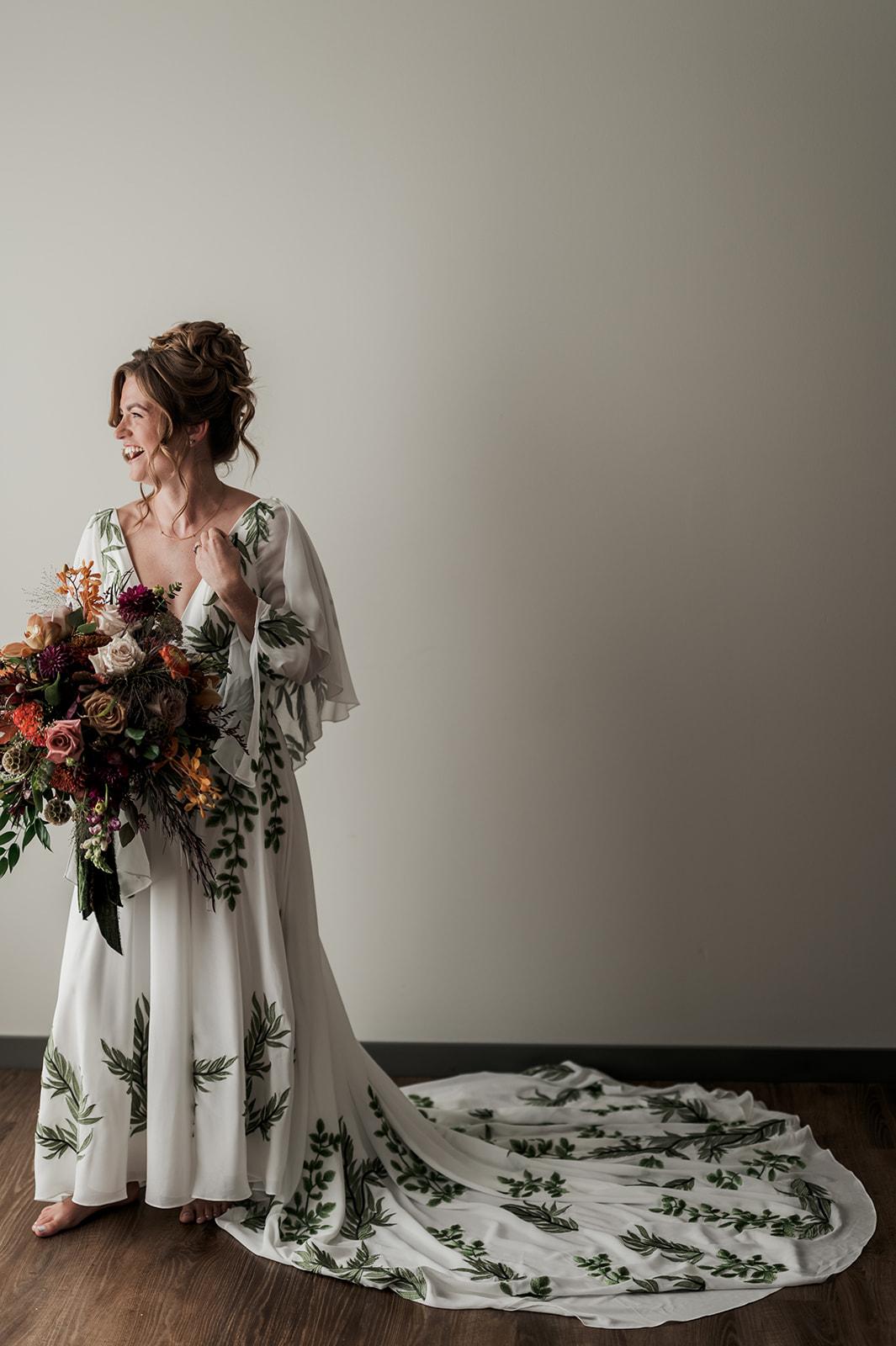 A Boho Fall Wedding at Elawa Farm photo 4
