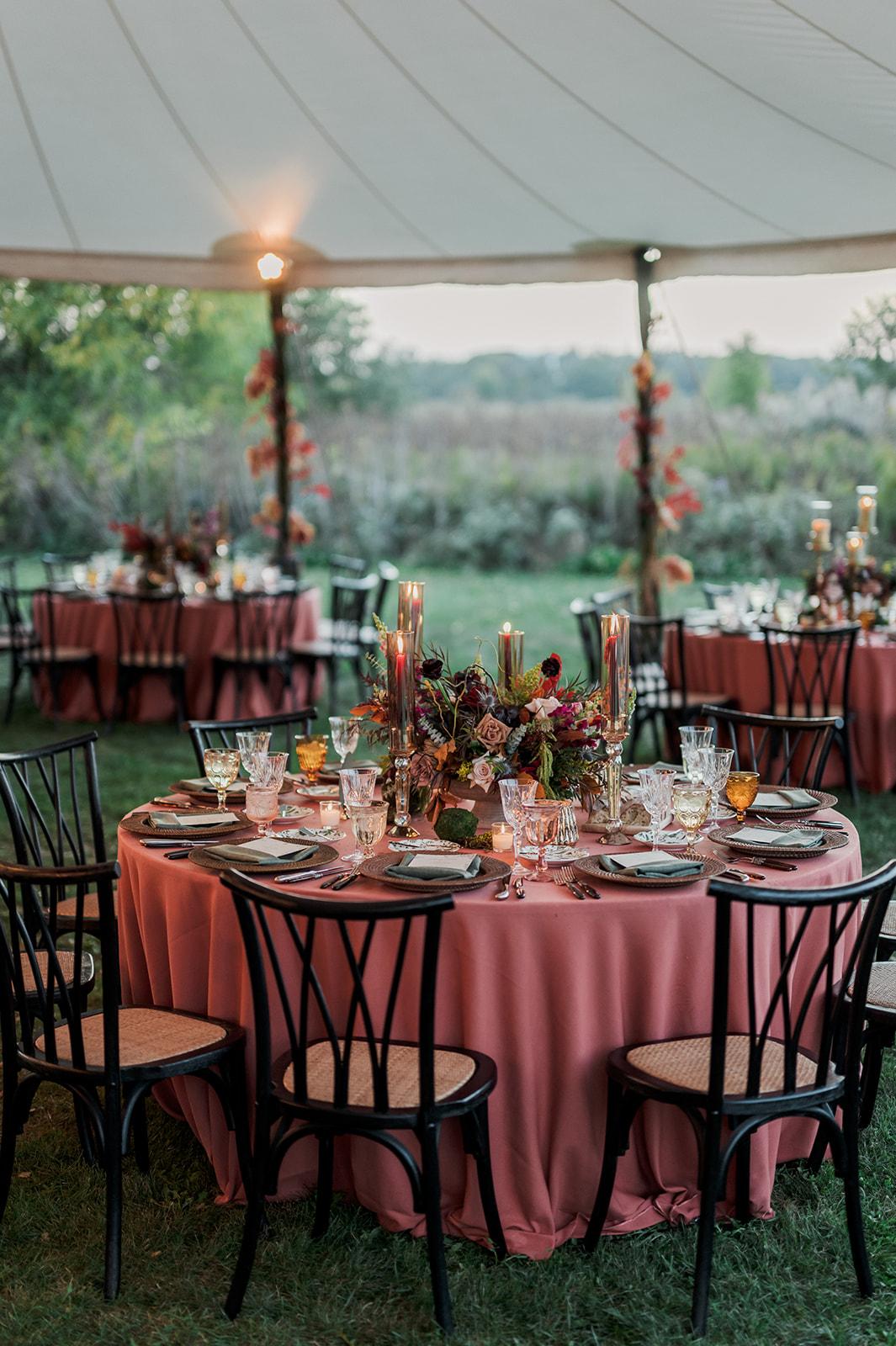 A Boho Fall Wedding at Elawa Farm 14