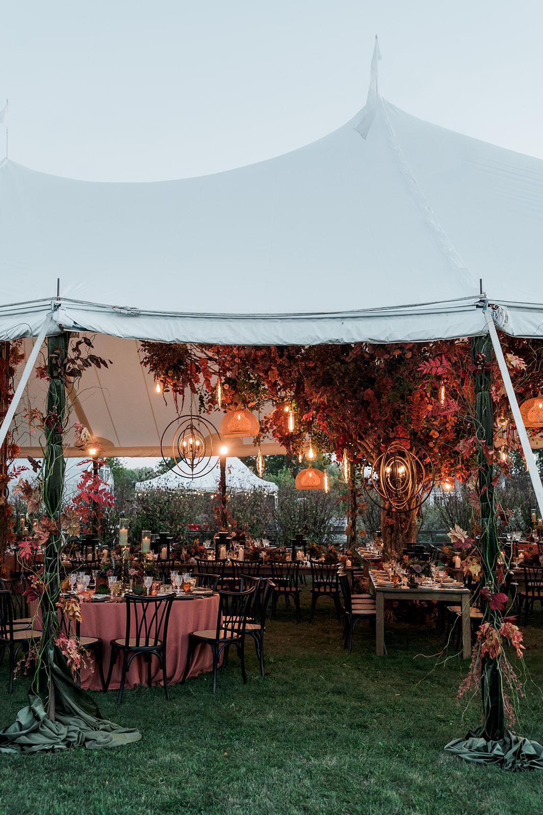 A Boho Fall Wedding at Elawa Farm 20