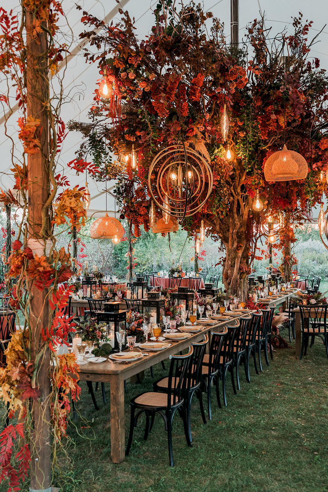 A Boho Fall Wedding at Elawa Farm 36