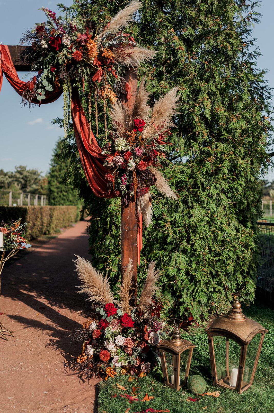 A Boho Fall Wedding at Elawa Farm 37