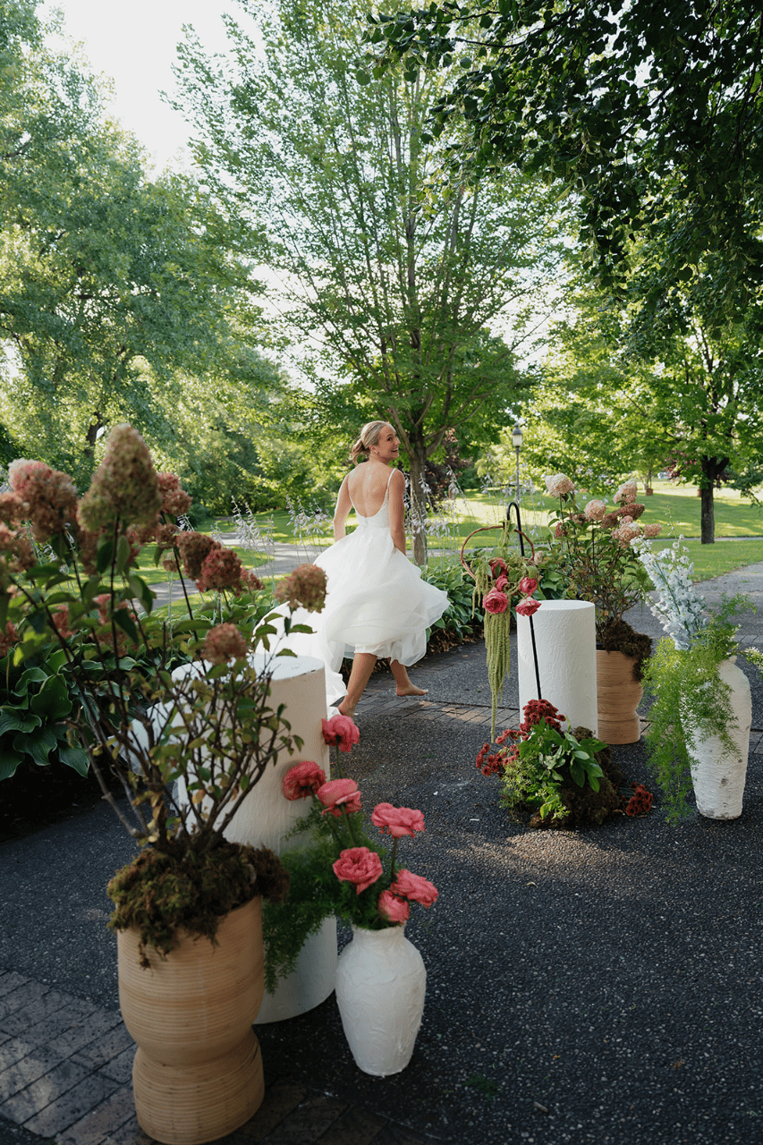 Whimsical Florals and Sun-Drenched Italian Charm