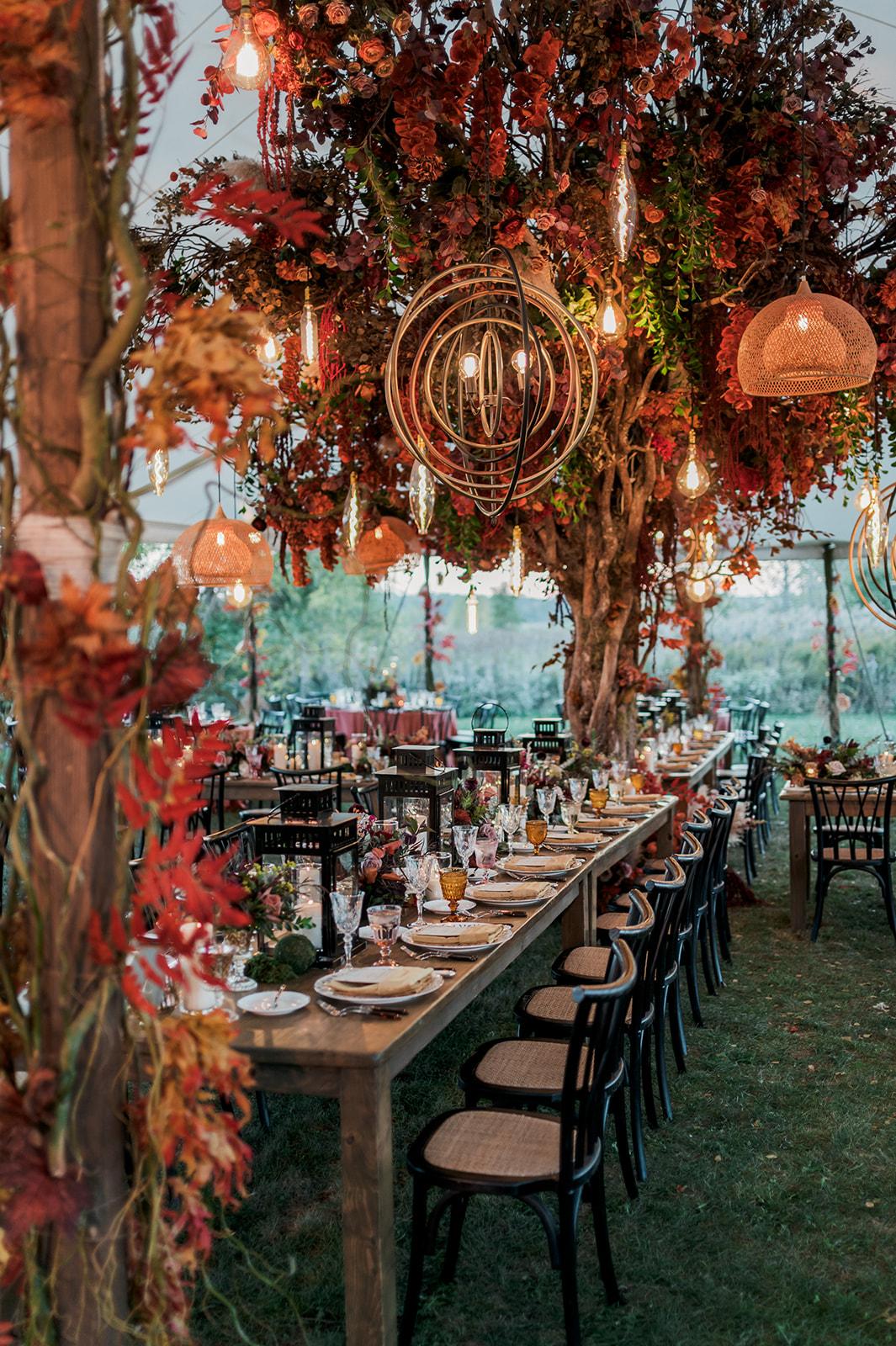 A Boho Fall Wedding at Elawa Farm 30
