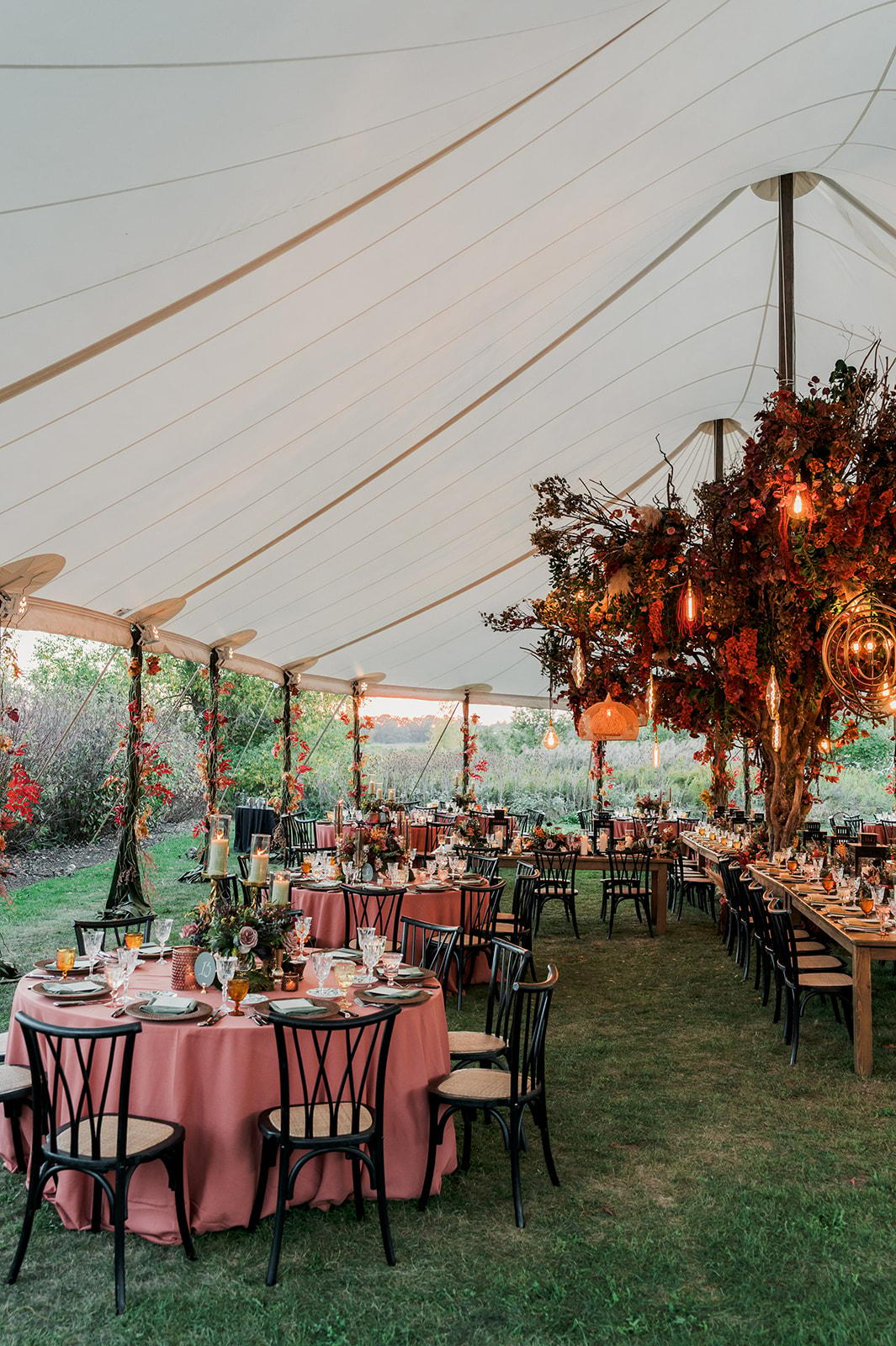 A Boho Fall Wedding at Elawa Farm 26