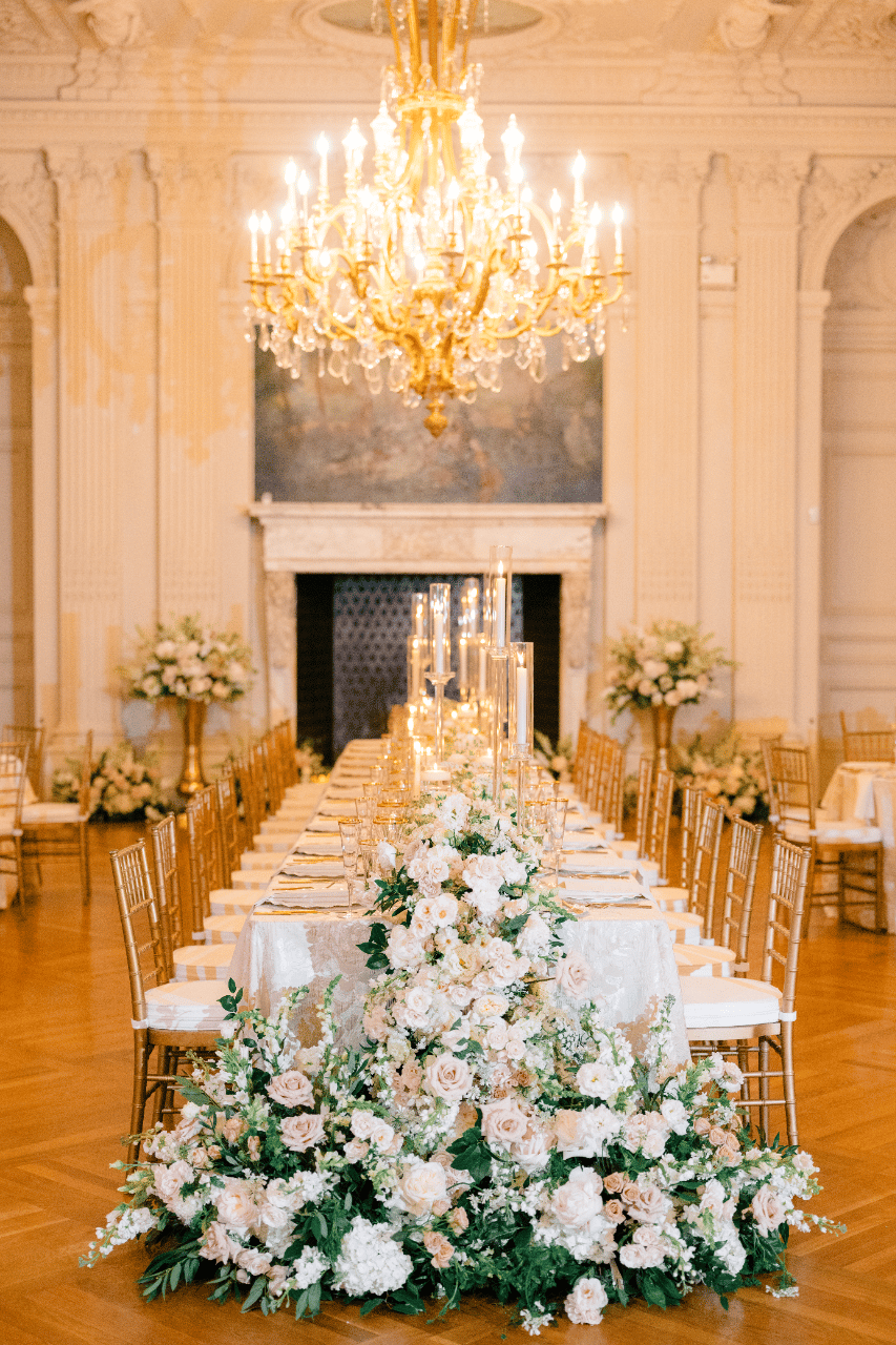Rosecliff Mansion Transformed Into a Romantic Dream
