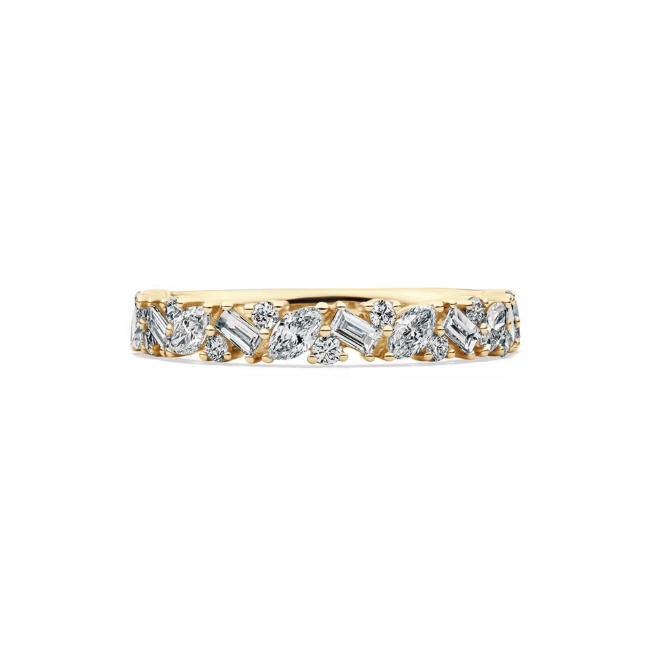 Lab Grown Diamond Anniversary Band in 14K Yellow Gold (3/4 ct. tw.)