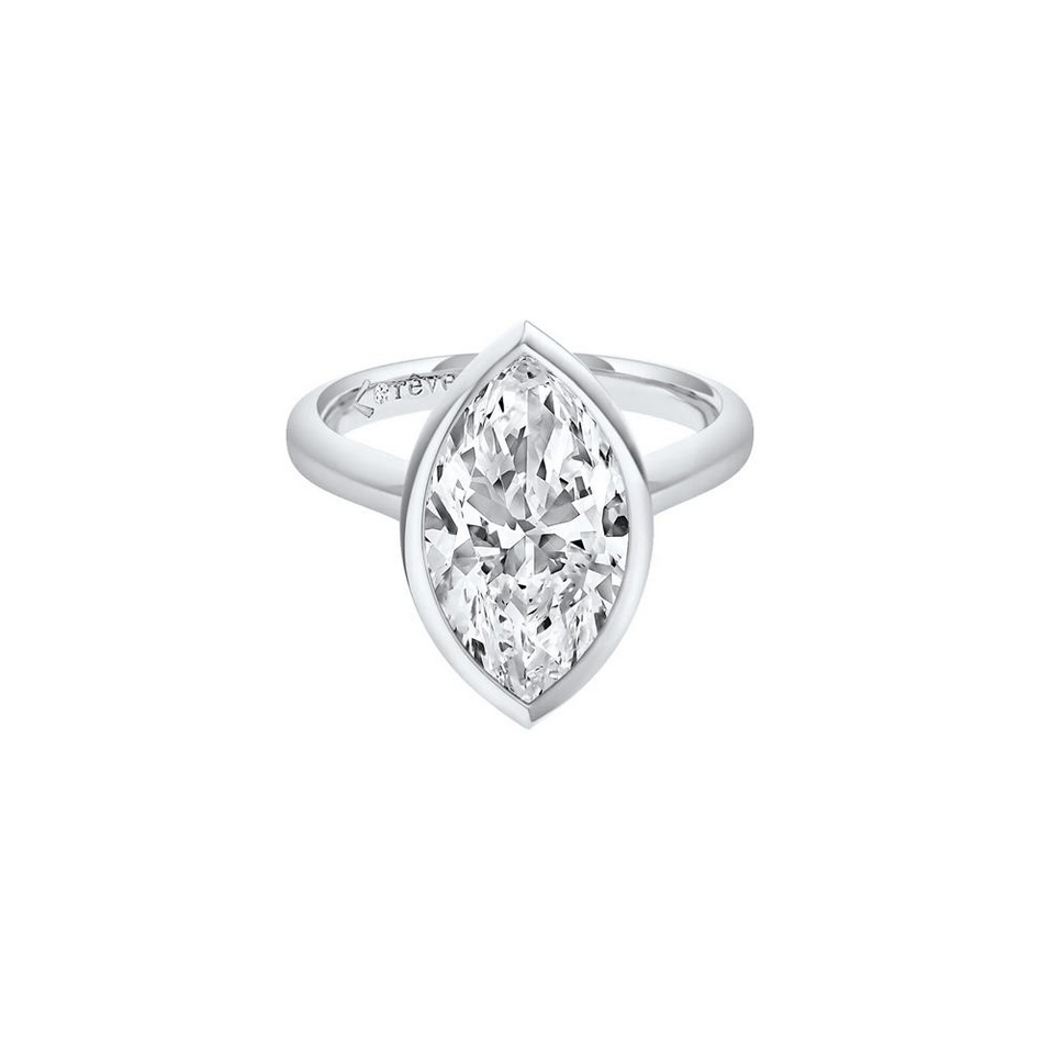 Monroe Lab Grown Diamond Marquise Engagement Ring in 14K Yellow Gold (4 ct. tw.)