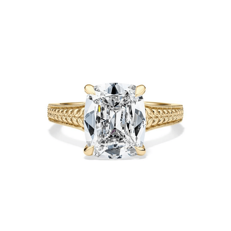 Isabelle Lab Grown Diamond Limited Edition Engagement Ring in 18K Yellow Gold (4 1/7 ct. tw.)