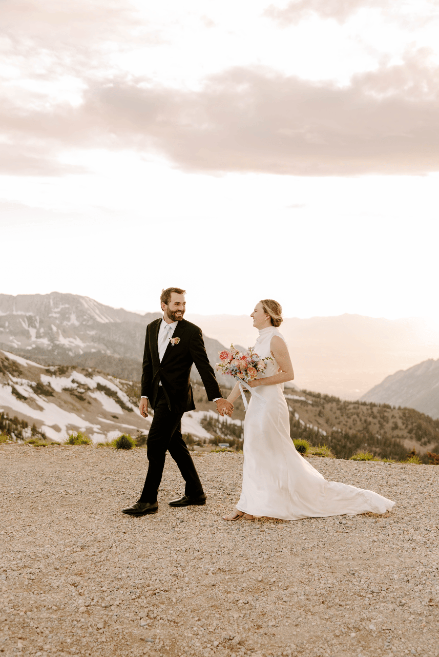 A Whimsical Summer Affair Above the Wasatch Skyline