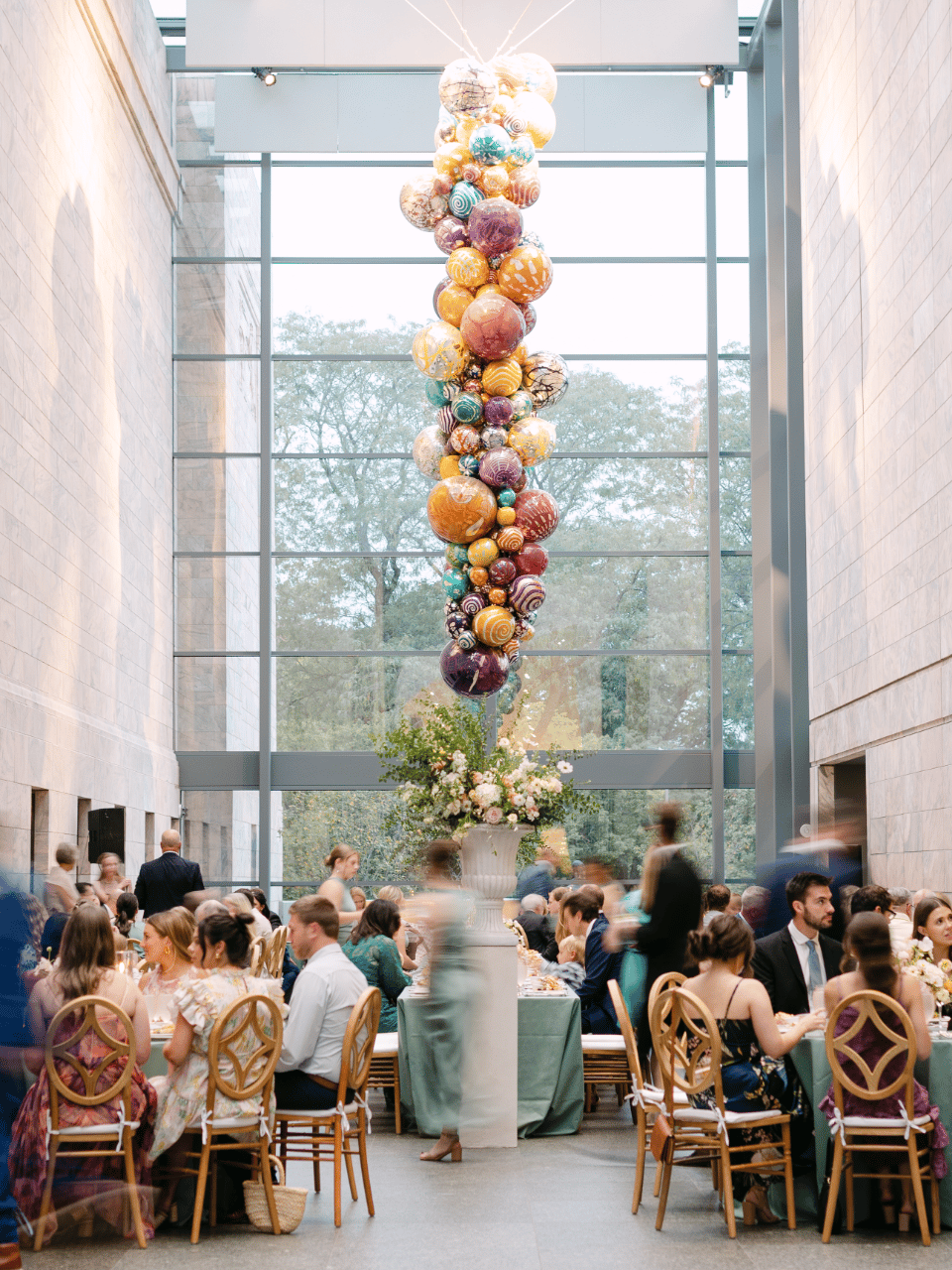 Coastal-Inspired Elegance Within Joslyn Art Museum Walls