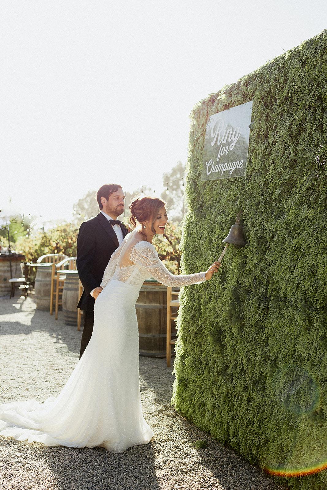A Romantic Fall Wedding at Newport Beach Vineyards & Winery