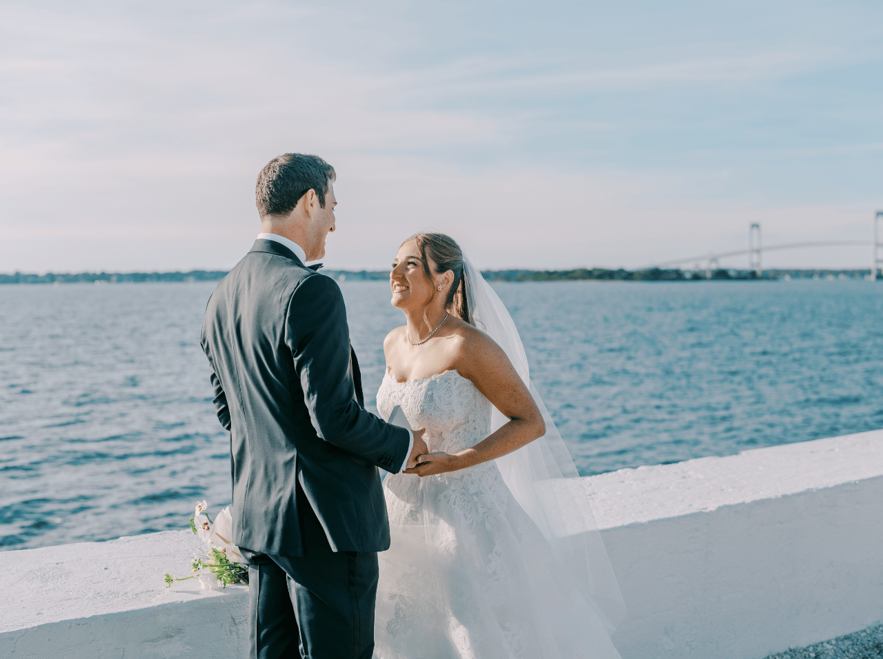 Jewel-Toned Opulence Overlooking Narragansett Bay photo 2