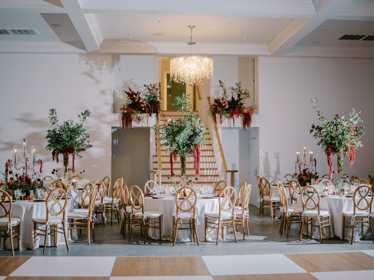 Jewel-Toned Opulence Overlooking Narragansett Bay