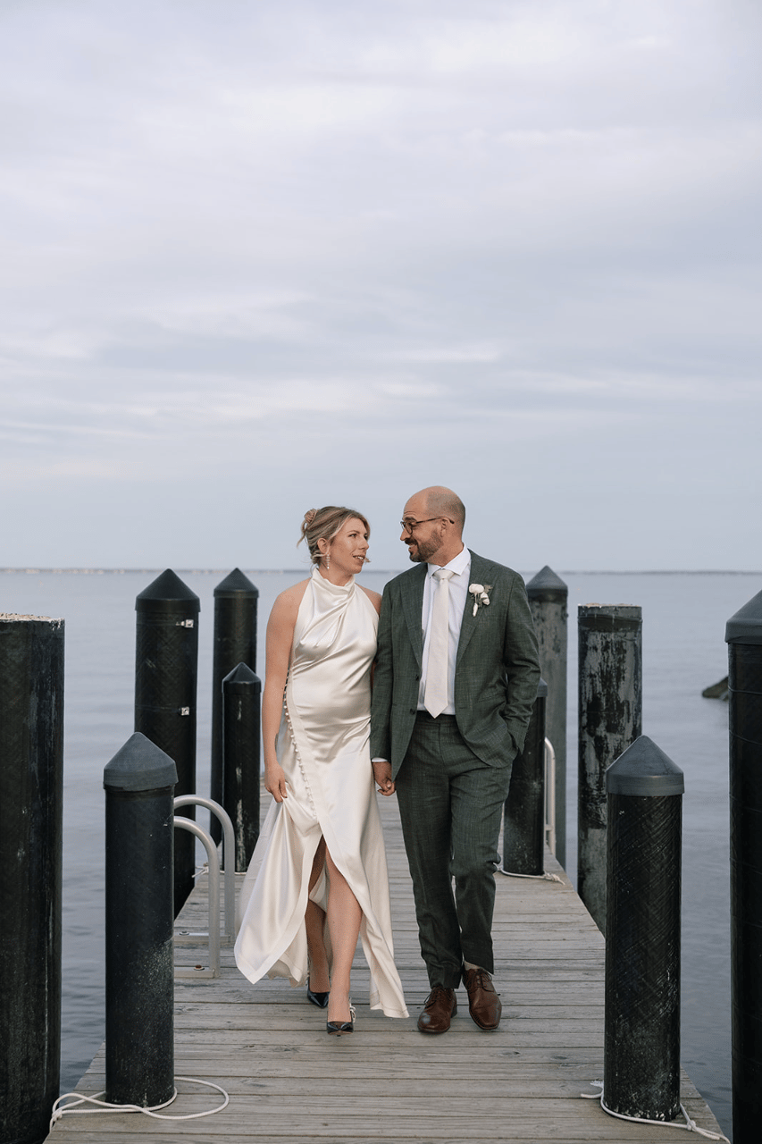 Ethereal Spring Romance Amidst the Quiet Chesapeake Tide