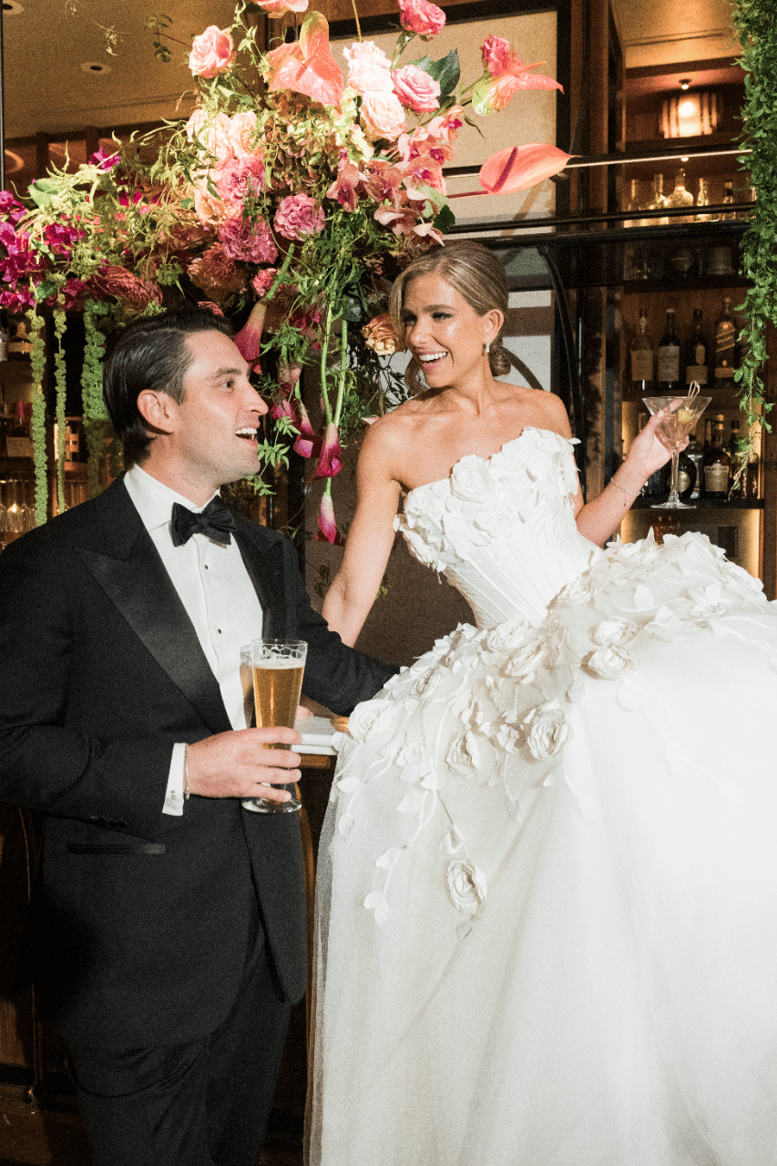 A Golden Soirée of Impeccable Detail & Sartorial Elegance