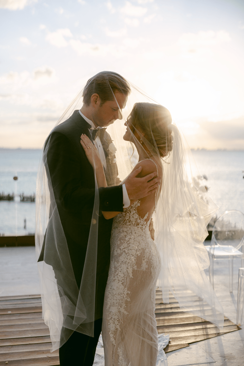 Impression Isla Mujeres Wedding of Coastal Refinement