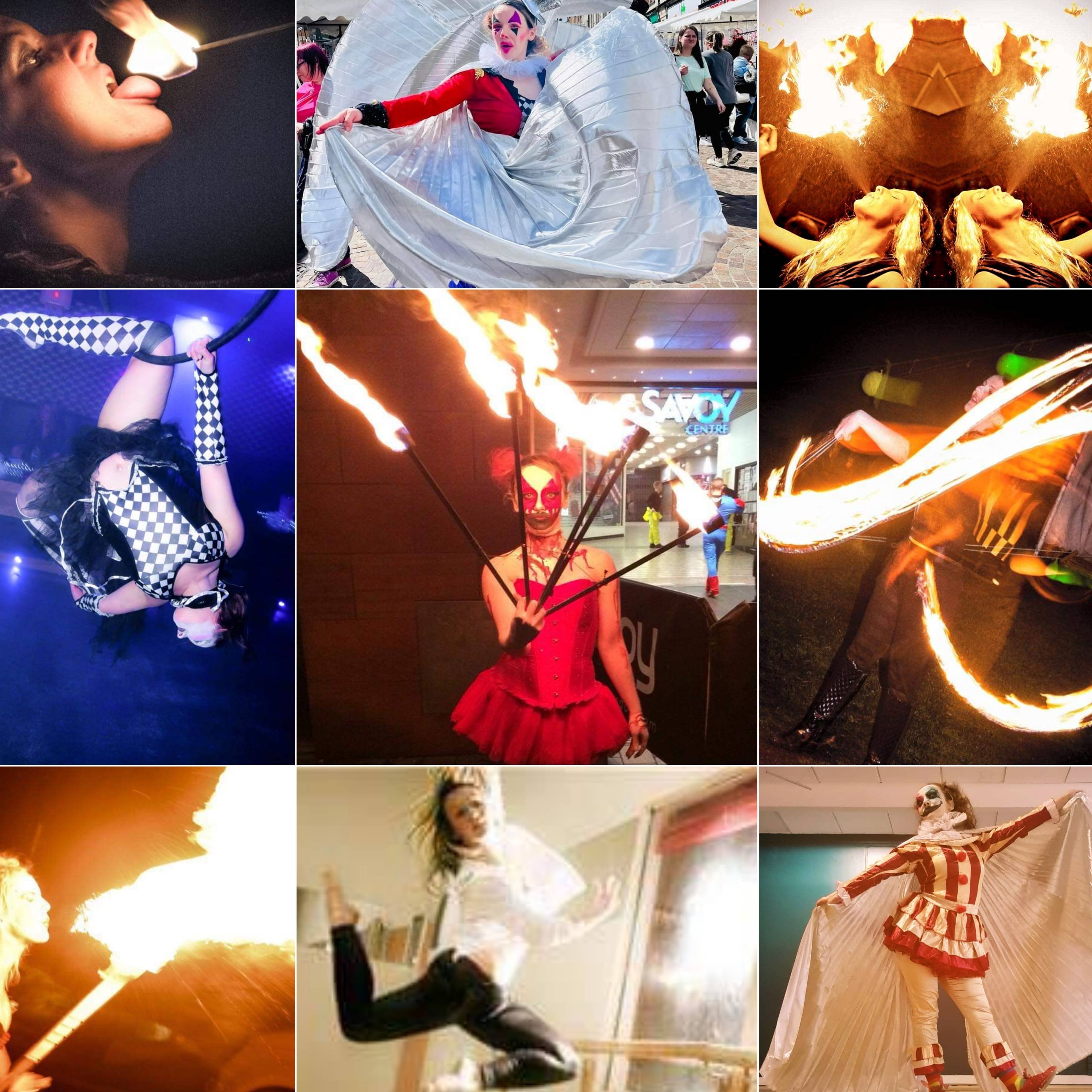 Lauren C Moore - Fire & Dance