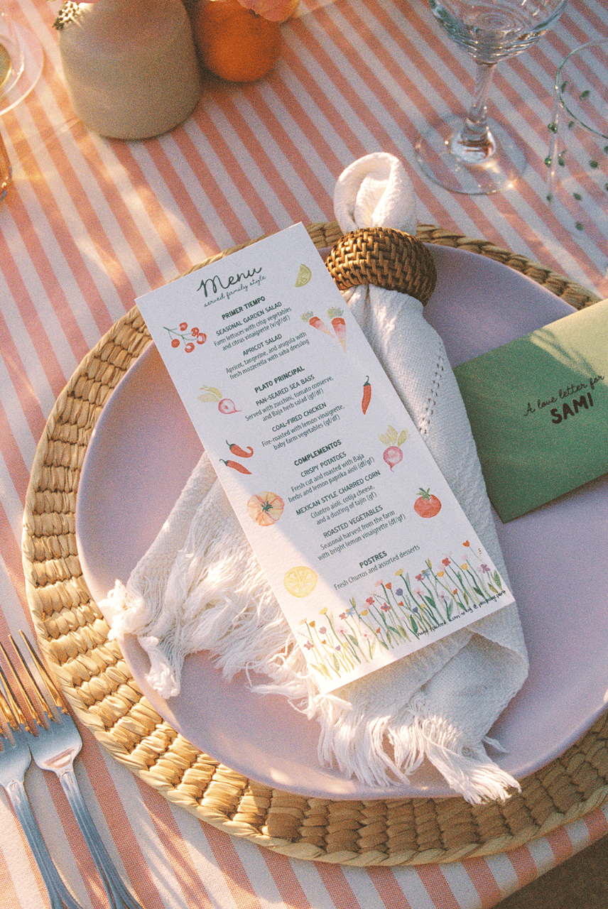 A Garden Wedding Bursting With Color in Los Cabos photo 5