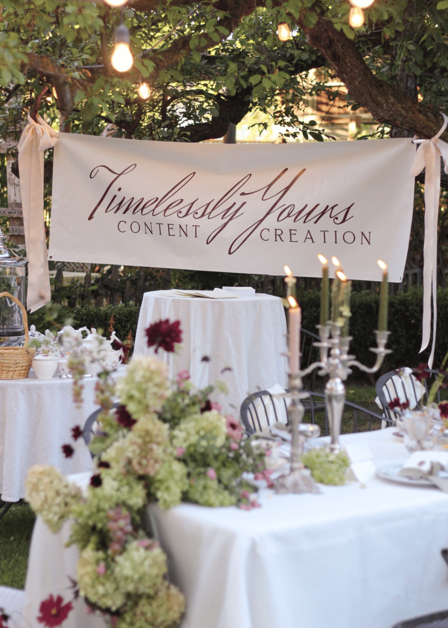 Timelessly Yours Content Creation portfolio 5